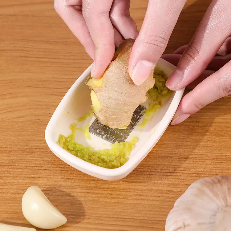 不锈钢磨姜器研磨器手动捣蒜蓉磨泥器蒜泥擦姜末姜汁神器土豆泥d2