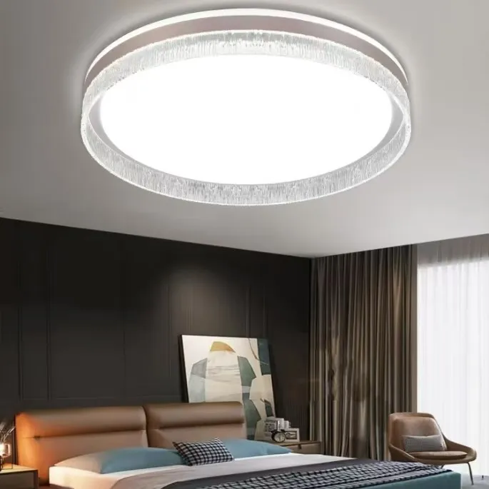 LED吸顶平板灯2025款高级轻奢意式极简全光谱护眼