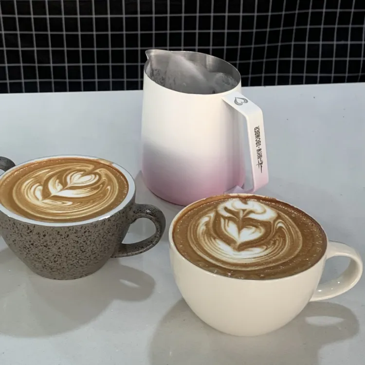 MHW-3BOMBER轰炸机GT拉花缸 意式咖啡拉花杯 U型缸嘴专业打奶泡杯