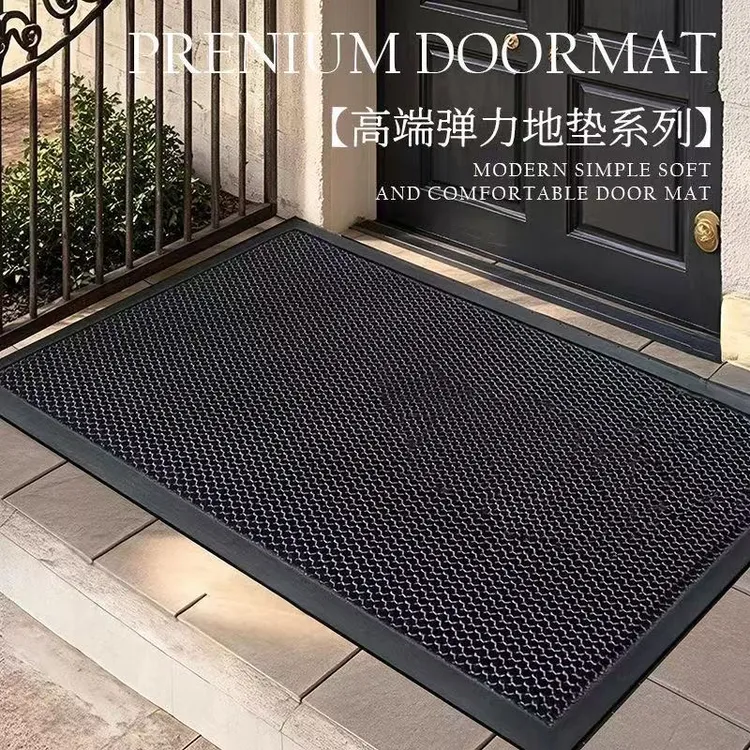 高端特厚弹力网脚垫别墅入户门进门垫子玄关地垫蹭土防滑耐磨耐脏