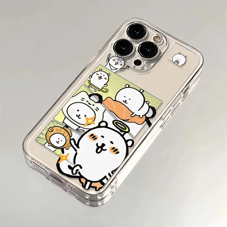 拼贴倒霉熊适用苹果iphone16promax小米15/14/13华为手机壳太空MT