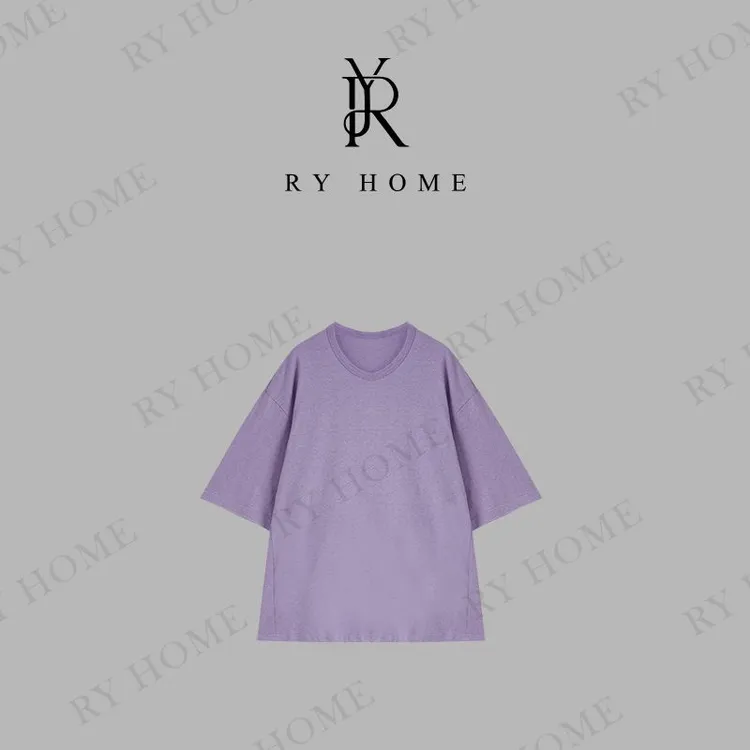 【容雨RYHOME】棉麻＋设计款水洗大版T恤252T2135