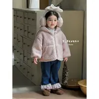 7Seven·25冬~格子花边牛仔裤7349（童装汉服）