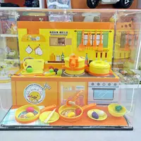 （兴）小黄鸭厨房做饭玩具30件套（不含展示架水果配件随机发）
