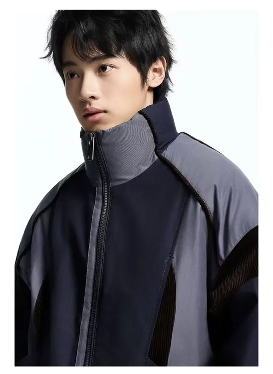 （京上）小众潮牌设计师男女情侣同款日系山系冬季羽绒外套夹克