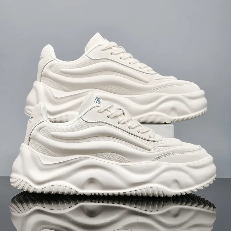 厚底休闲鞋板鞋ins低帮韩版运动鞋百搭男女增高鞋子