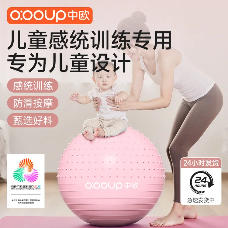 儿童专业感统训练宝宝早教大龙球触觉按摩加厚防爆健身瑜伽球