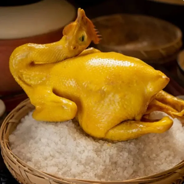 盐焗老鸡（1400-1800克）两只现做客家熟食咸香鸡顺丰包邮锁鲜冷链