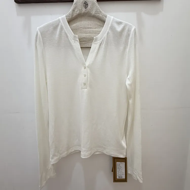 29006天丝羊毛V领打底