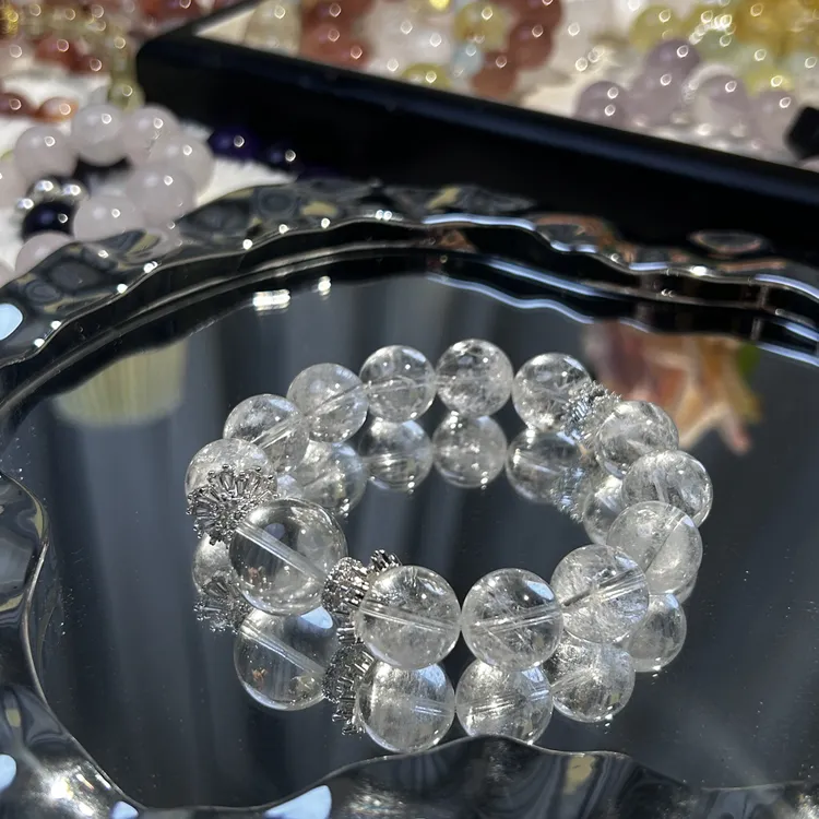 白水晶白阿塞原创轻奢时尚气质精致天然极简