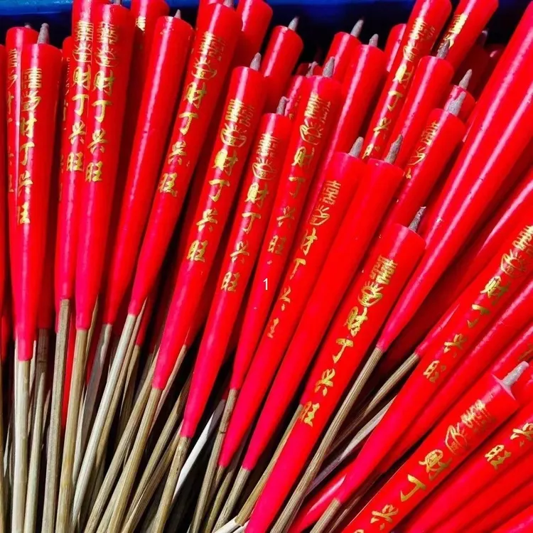 家用供佛上香专用厂家批发潮汕竹签蜡烛批发厂家直销祭坟用品