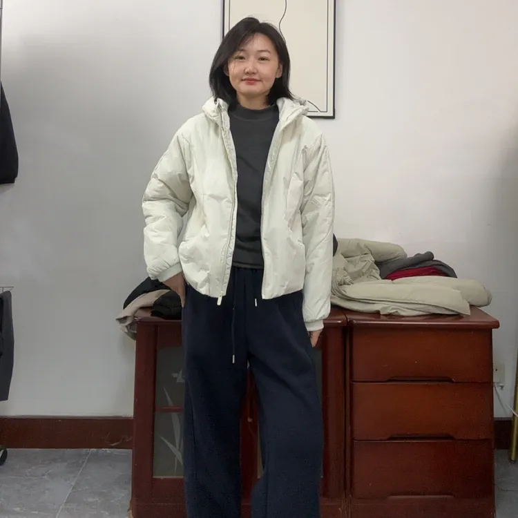 升级版！Lu家短款轻量化连帽棉服｜客定版口袋加深胸围加大～气绒P棉