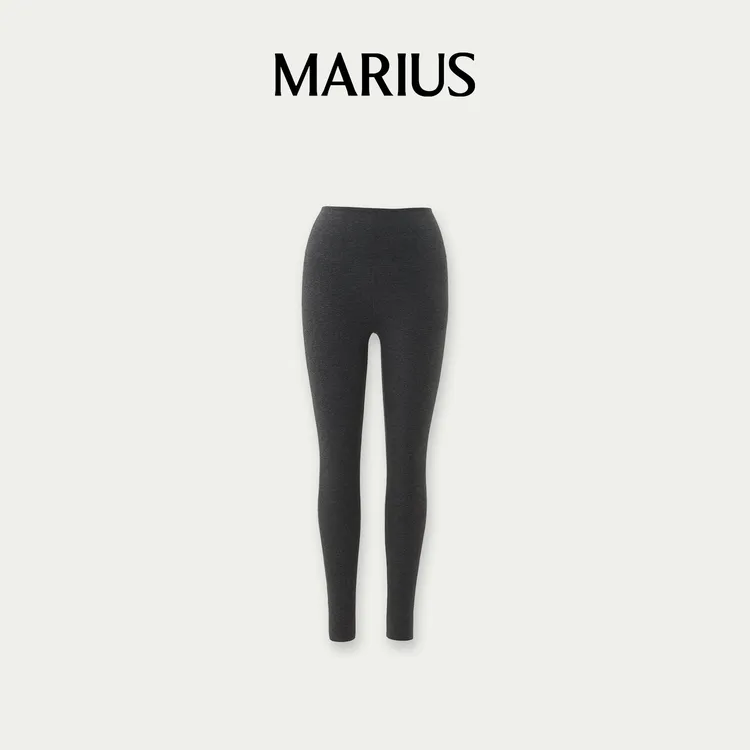 MARIUS"魔力裤2.0"裸感空气高弹面料磨毛感日常修身显瘦瑜伽裤