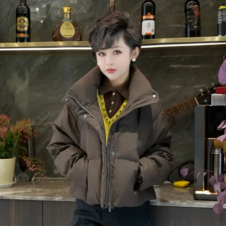 【抗寒保暖】90鹅绒加厚休闲百搭保暖羽绒服 5927