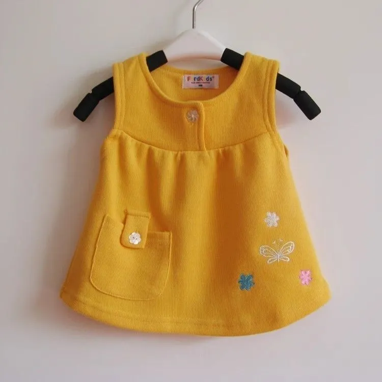 常规纯色夏季婴儿幼童薄款马甲儿童洋气韩版宝宝女孩婴儿儿童衣服