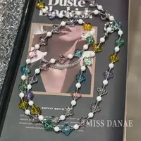 【三彩斜挎】MISSDANAE手机链适用于苹果安卓创意