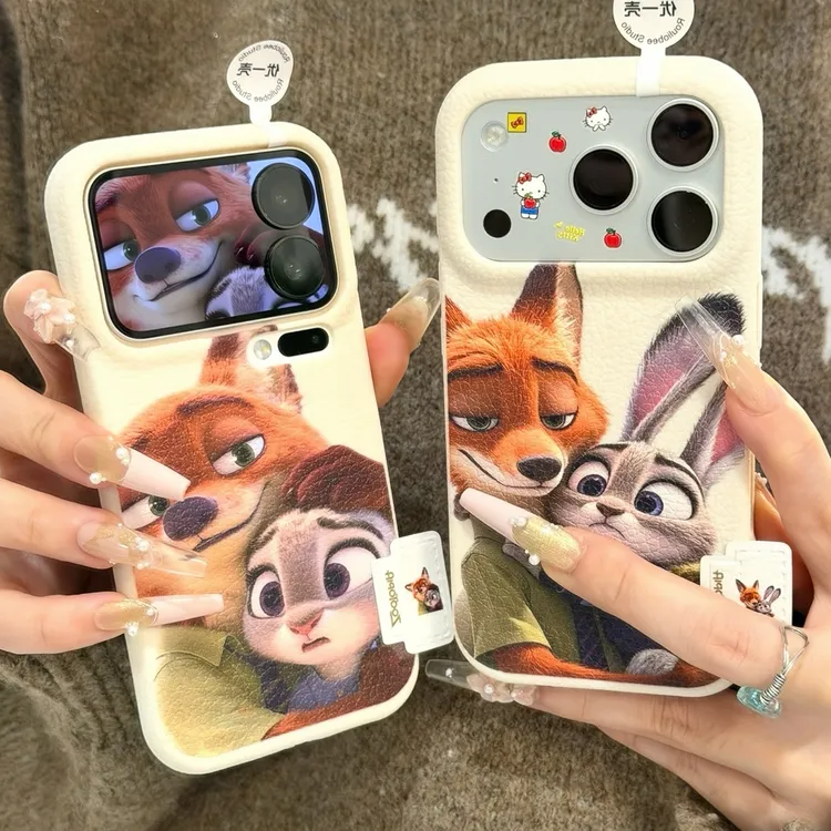 情侣朱迪尼克标签适用苹果17/16promax手机壳华为vivoppo小米15软