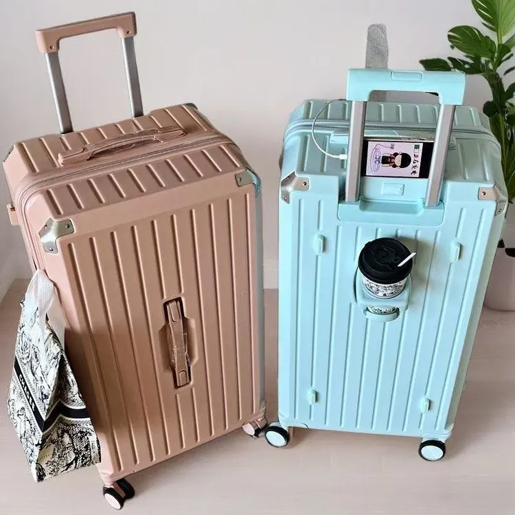五轮新款行李箱多功能拉杆箱密码箱耐用旅行箱女款万向轮