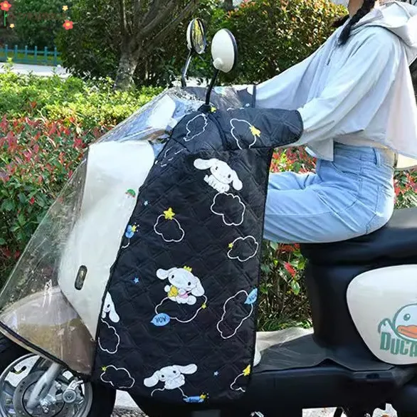 电动车挡风被护腿护手前挡风罩电车电瓶摩托四季通用防水透明