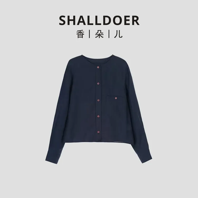 醋酸亚麻衬衫女短款2025夏新款韩版时尚小个子百搭防晒天丝衬衣潮