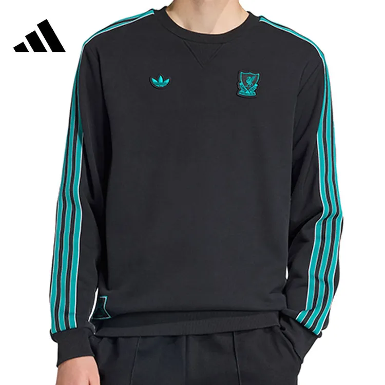 【劲浪】adidas阿迪达斯男子运动休闲卫衣套头衫JW5472
