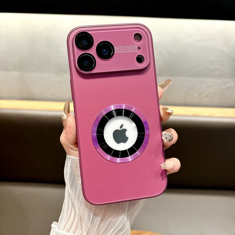 磨砂肤感适用iPhone17promax手机壳磁吸漏标苹果17air/16小众新款