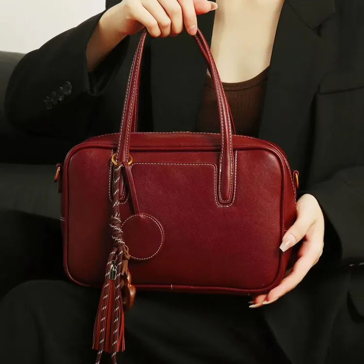 赵昭仪同款爆款保龄球包新婚包包日常可背手提时尚女包斜挎单肩包