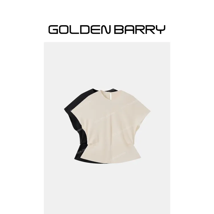 GOLDENBARRY立体裁剪设计感上衣206395