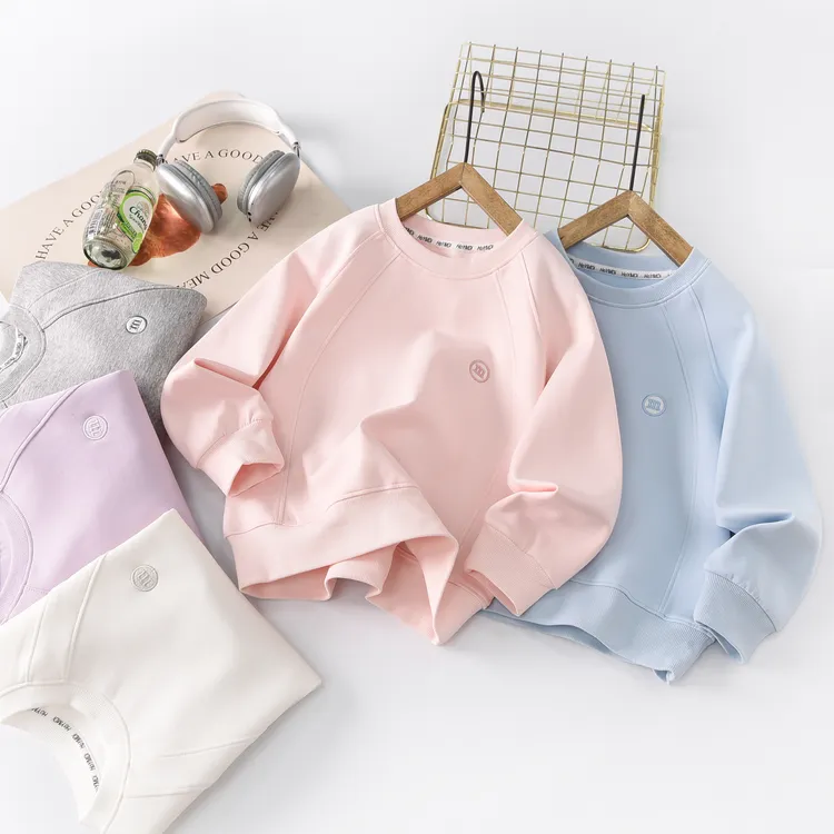 男女童F家面料早秋款【m家卫衣】中大童休闲时尚百搭卫衣