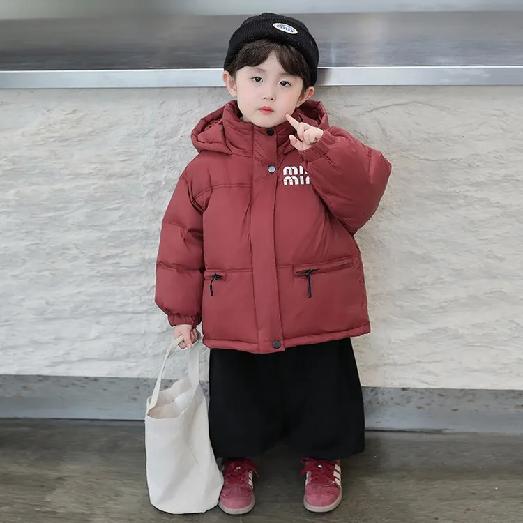 YeeHoO/英氏【断码】男童棉服冬季保暖面包服帅冬装儿童过年宝宝