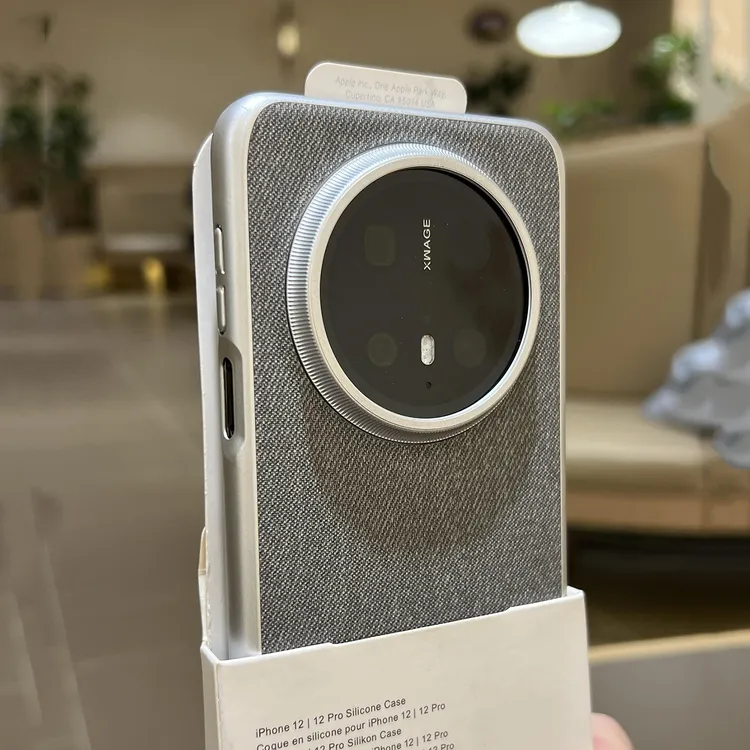 亚麻布纹适用华为mate70pro+手机壳全包镜头mate60pro磨砂电镀边