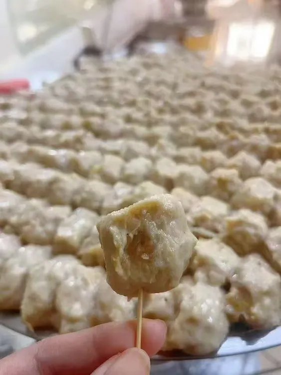 白腹马鲛鱼肉丸，纯手工制作（非机打）无任何添加剂纯手工肉圆