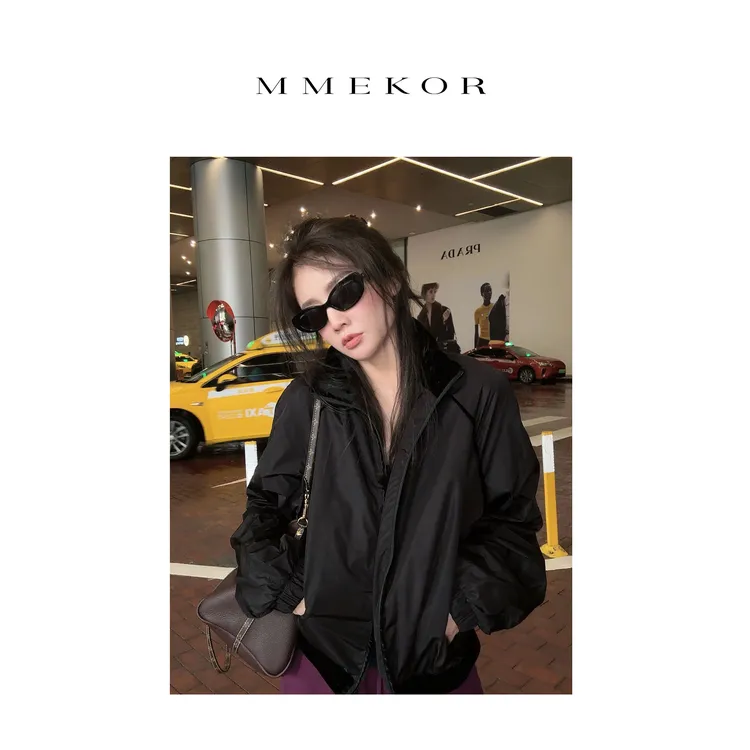 MMEKOR“戏梦巴黎”外套  2025新款秋款城市机能风经典上衣 30232