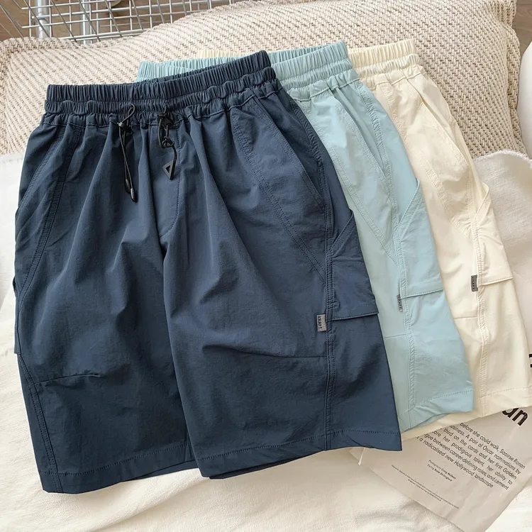 男童夏季短裤2025新款儿童宽松运动五分裤宝宝休闲裤薄款工装裤