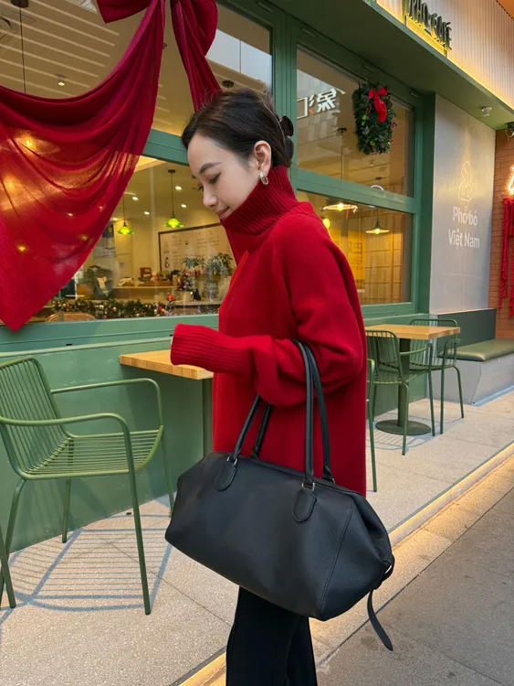 【王菲同款】Musley Queen100%纯羊毛重磅加厚款毛衣YM05-8806