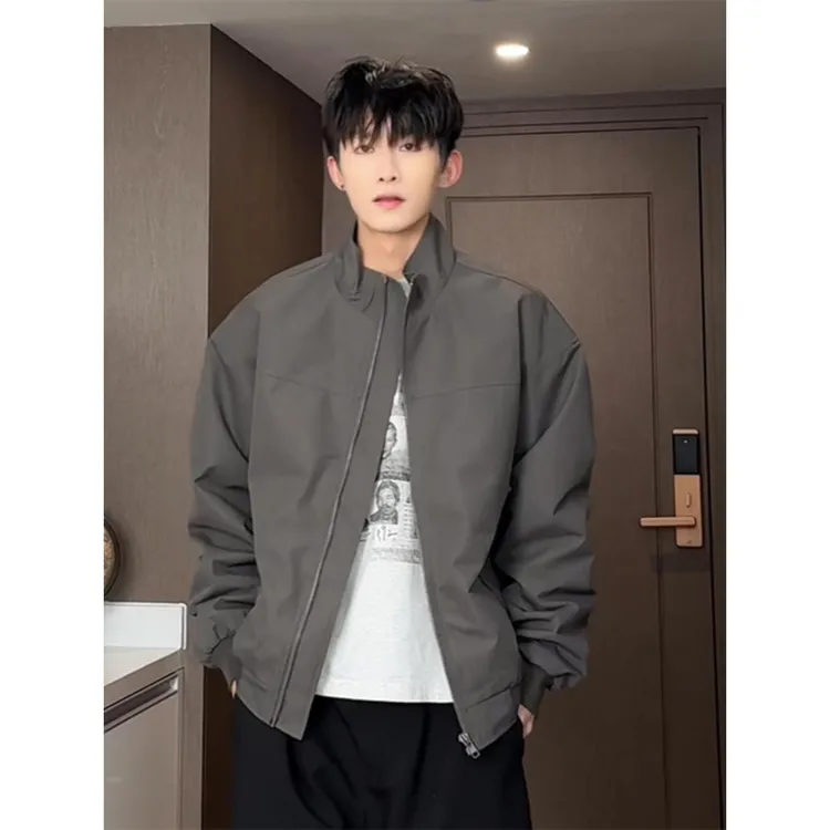 三防飞行员夹克男款2025春秋季cleanfit美式高街潮流短款正肩外套