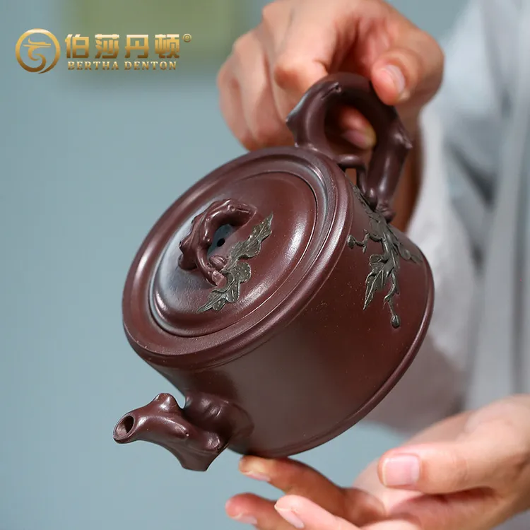 BERTHA DENTON/伯莎丹顿紫砂壶宜兴名家纯全手工馨玉凝香l茶壶