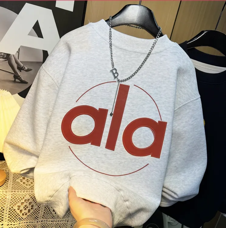 酷感拉满~秋季男童新款圆框大字母印花宽松休闲卫衣S10292