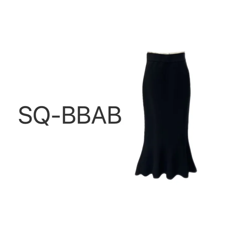 （160以上拍！）21937大码女显瘦针织半身裙鱼尾裙