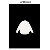 rdxp 001 极简纯色翻领基础百搭白衬衫上衣