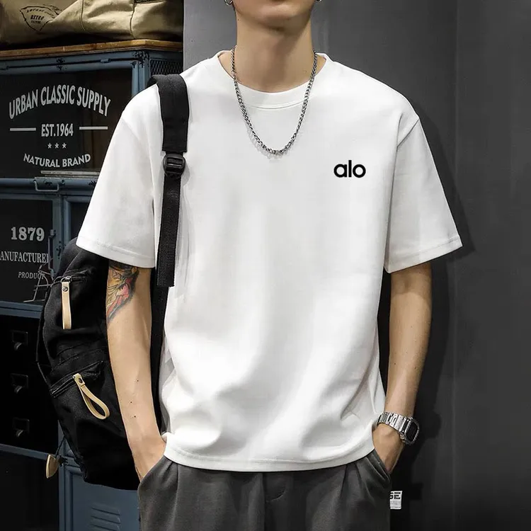 【万针刺绣】休闲百搭夏季潮流时尚男女同款圆领短袖T8521