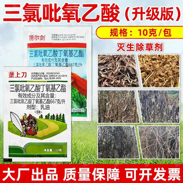 667克/升三氯吡氧乙酸杀藤类藤蔓灌木葛根络石藤农药除草剂老牌子