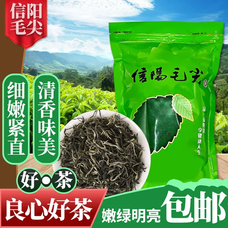 高山浓香新茶信阳毛尖春季口粮茶正宗信阳毛尖口粮茶