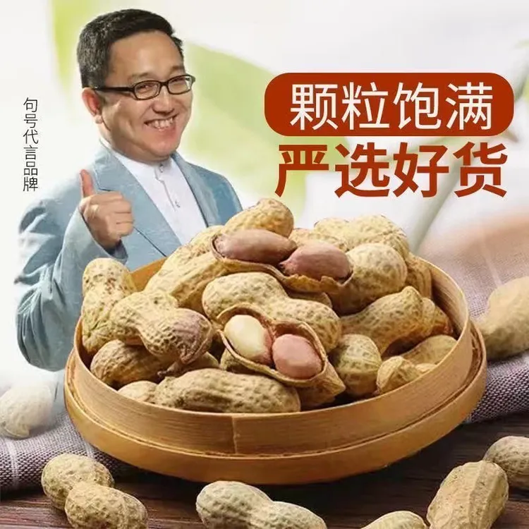 东北小花生山核桃味下酒休闲小零食带壳追剧办公家常2.5kg