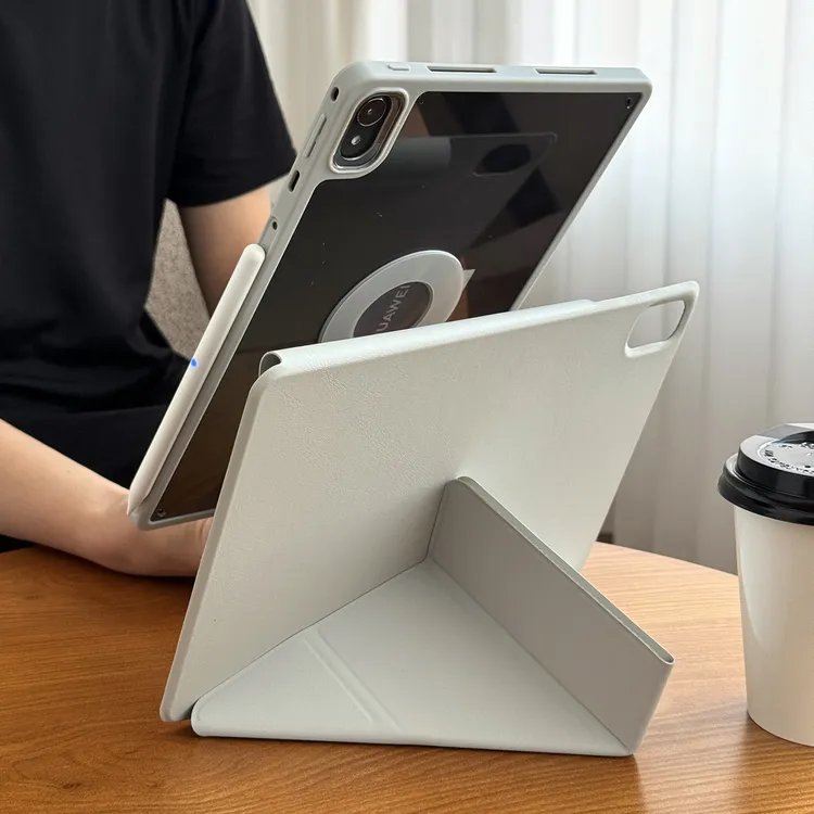 适用华为平板matepadair12保护套pro12.2无笔槽11.5s磁吸亚克力壳