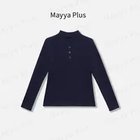 【暖肤T】Mayya Plus麦芽定制气质显瘦流光风毛织上衣32546115