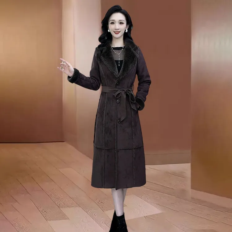 品牌小香风时尚毛呢外套女2025秋冬新款气质加厚今年流行爆款大衣