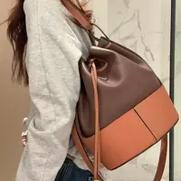 95新 LOEWE/罗意威 【蕾】4CX519 拼色气球单肩包