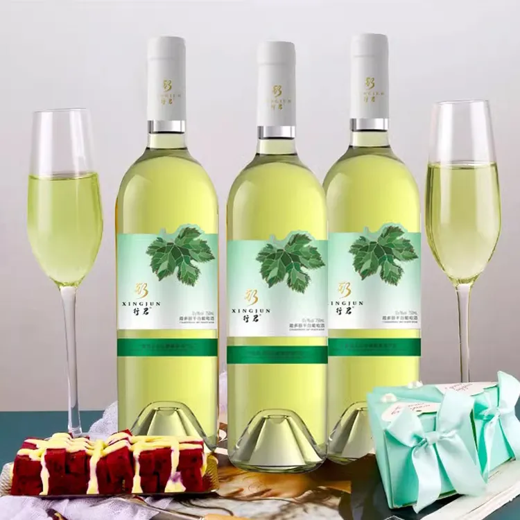 行君经典霞多丽干白葡萄酒750ml宁夏东麓国产1支装聚会送礼