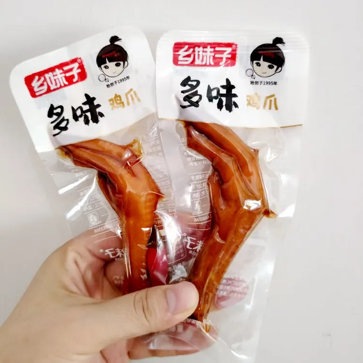 乡妹子多味鸡爪泡椒鸡爪鸡肉零食好吃的休闲食品